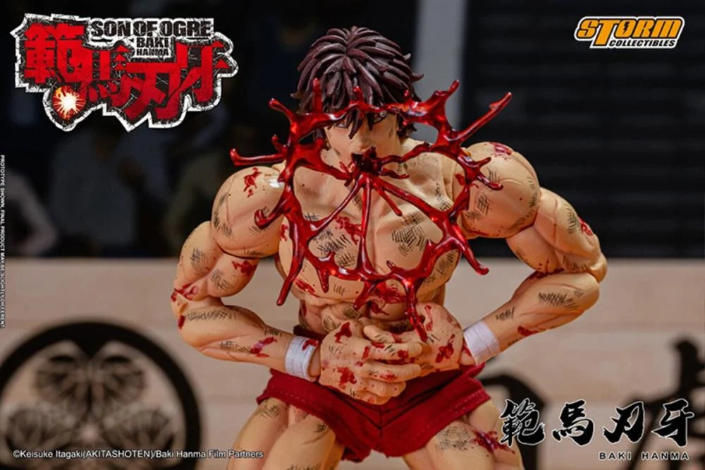 BAKI HANMA SON OF OGRE SABA GRAND ARENA SERIES BATTLE DAMAGED VERSION LIMITED EDITION