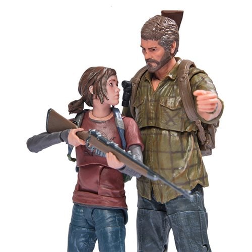 THE LAST OF US JOEL Y ELLIE SHAPES COLLECTION SPIN MASTER