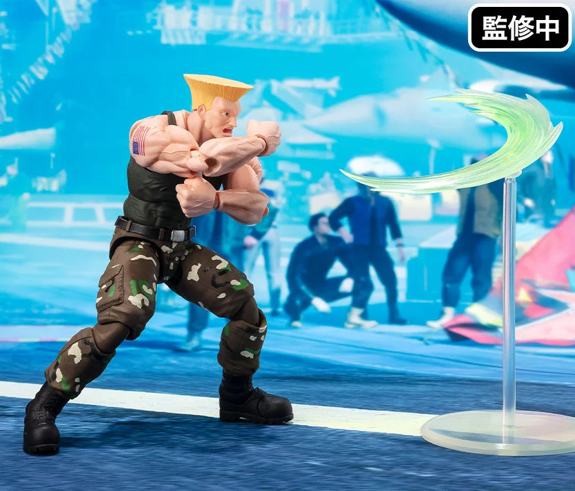 GUILE STREET FIGHTER S.H. FIGUARTS BANDAI