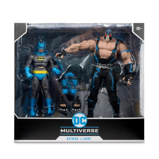 BATMAN VS BANE 2PACK DC MULTIVERSE MCFARLANE