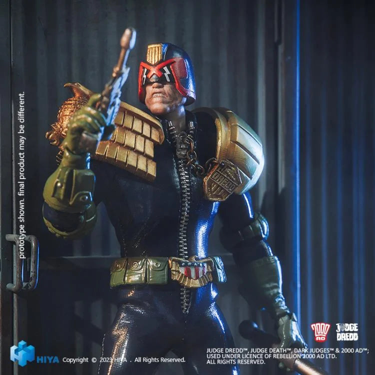 JUDGE DREDD HIYA TOYS PREVIEW EXCLUSIVE