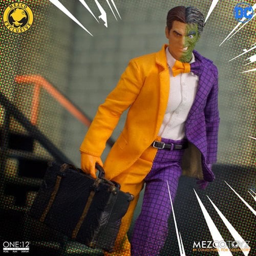 BATMAN VS TWO FACES GOLDEN AGE EDITION MEZCO ONE:12