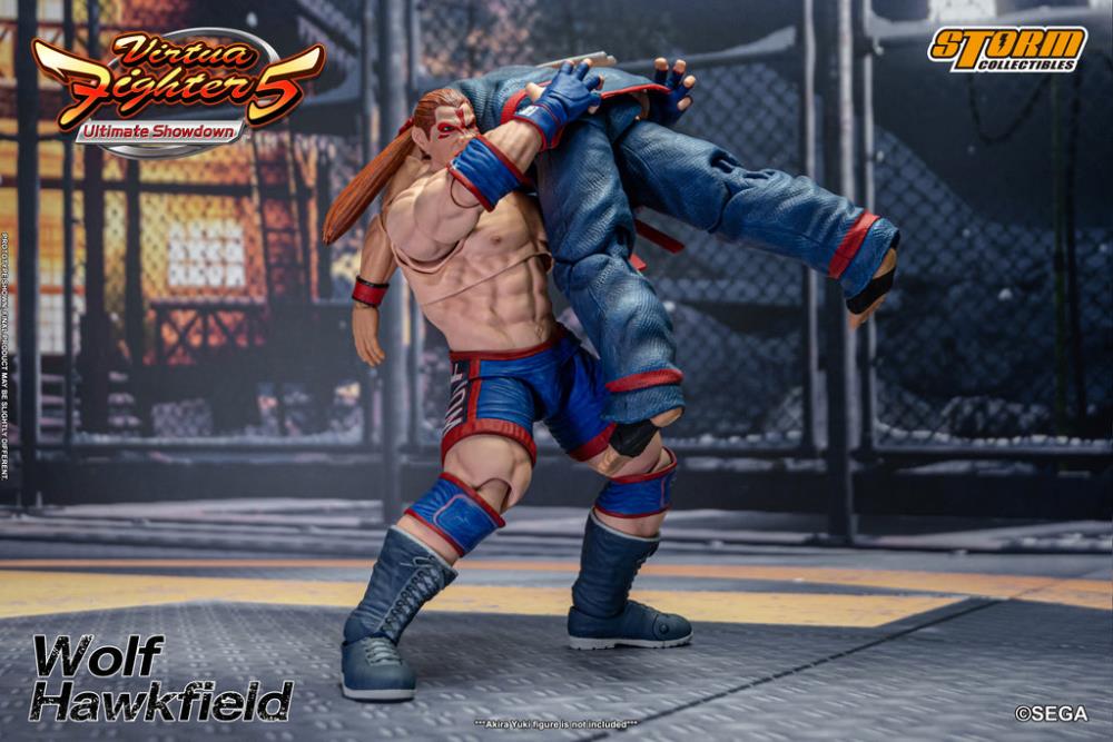 WOLF HAWKFIELD VIRTUAL FIGHTER STORM COLLECTIBLES