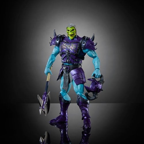 BATTLE ARMOR SKELETOR MASTERS OF THE UNIVERSE MASTERVERSE MATTE