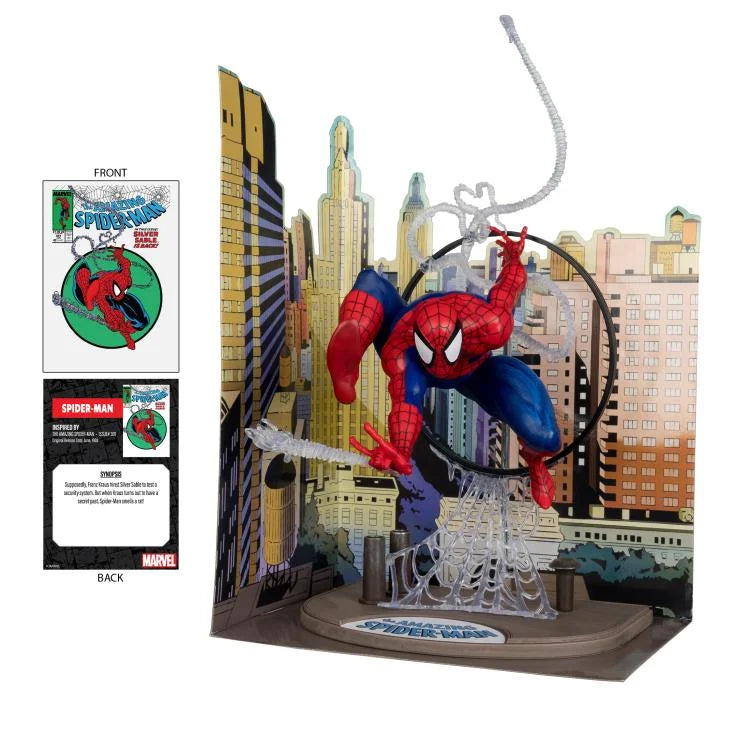 SPIDERMAN THE AMAZING SPIDERMAN POSED FIGURE MCFARLANE 1/6