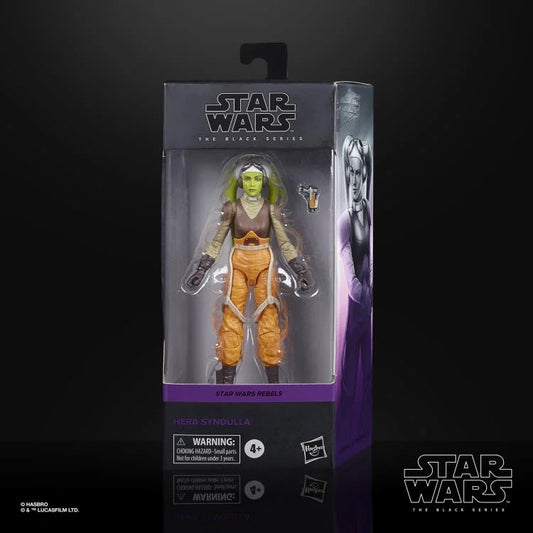 HERA SYNDULLA REBELS STAR WARS BLACK SERIES HASBRO