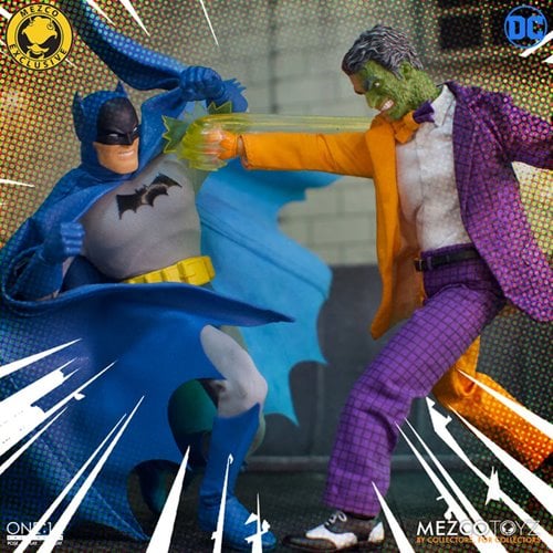 BATMAN Y TWO FACES TWO PACK MEZCO ONE:12