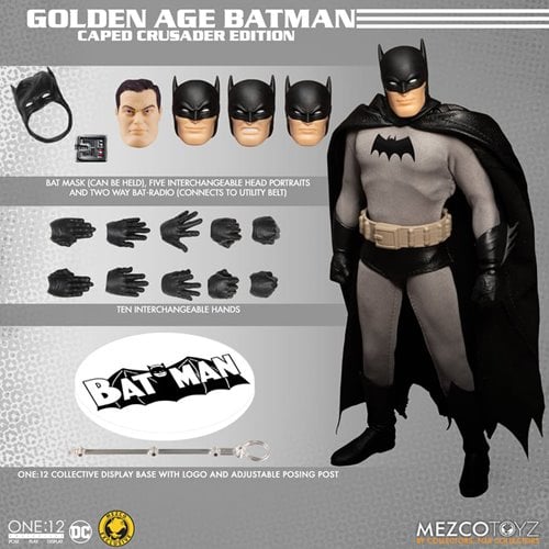 BATMAN GOLDEN AGE MEZCO ONE:12