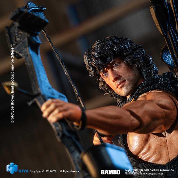 JOHN RAMBO lll EXQUISITE SUPER SERIES PX HIYA TOYS 1:12