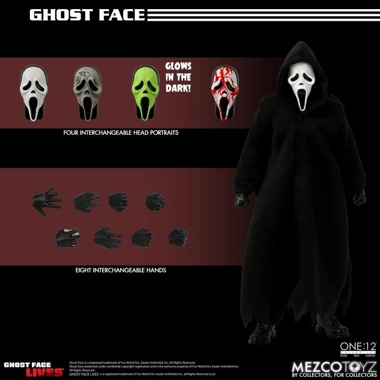 GHOST FACE MEZCO ONE:12