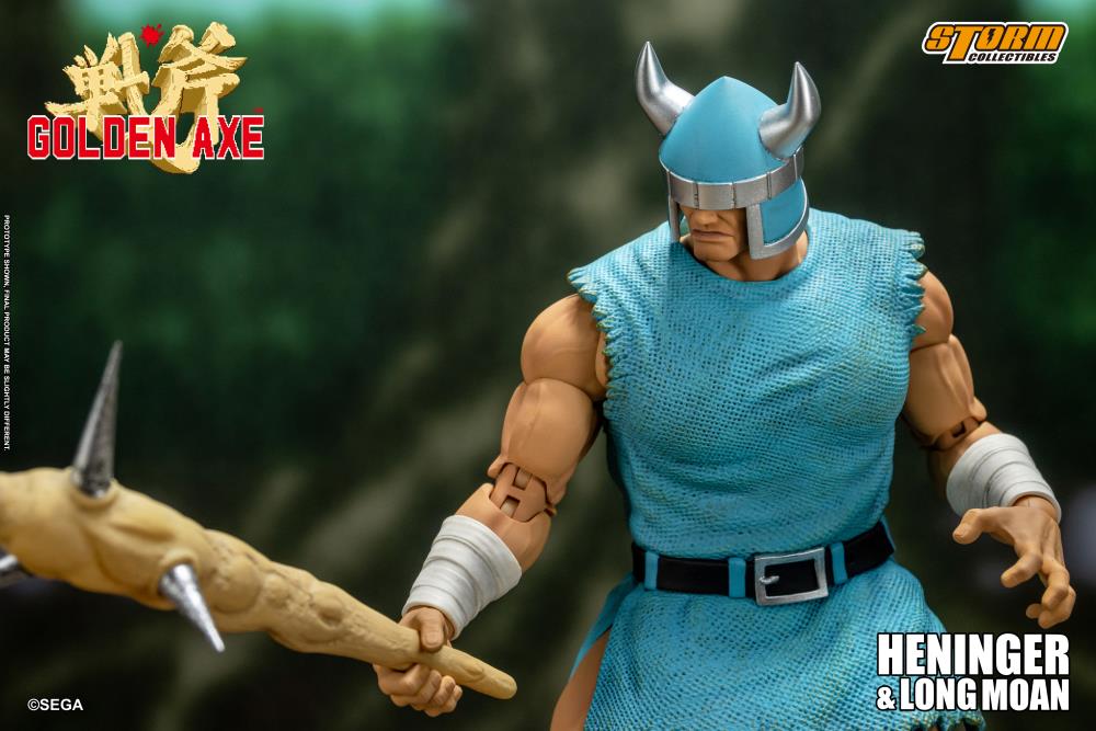 HENINGER Y LONG MOAN GOLDEN AXE STORM COLLECTIBLES