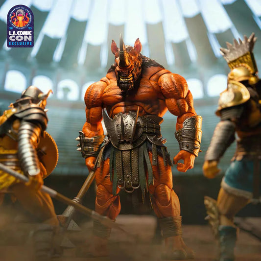 BIG HORN KETUTA COMBATANTS EXCLUSIVO L.A. COMIC CON XESRAY STUDIO