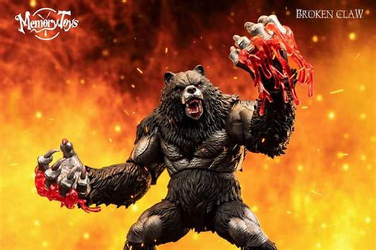 BLACK BEAR BROKEN CLAW BERSERKER MEMORY TOYS