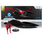 BATMAN Y BATIMOVIL BATMAN BEYOND GOLD LABEL VEHICULO CON LUCES Y SONIDO DC MULTIVERSE MCFARLANE