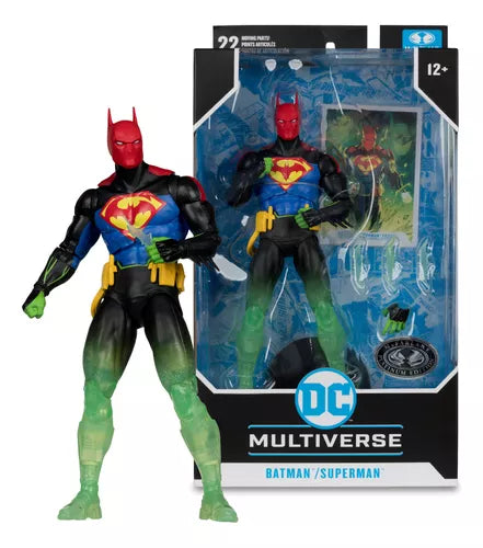 BATMAN/SUPERMAN FUSION PLATINUM DC MULTIVERSE MCFARLANE