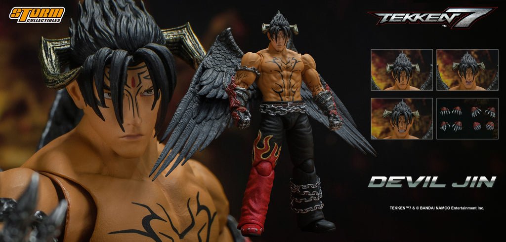 DEVIL JIN TEKKEN STORM COLLECTIBLES