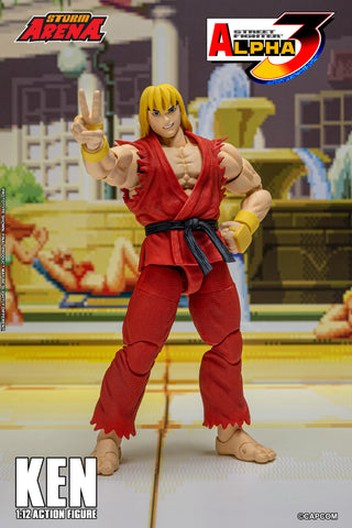 KEN STREET FIGHTER ALPHA STORM COLLECTIBLES ARENA ESCALA 1/12