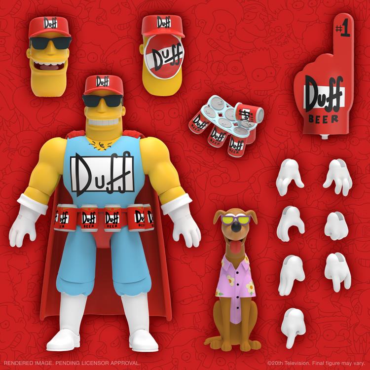 DUFFMAN THE SIMPSONS WAVE 2 SUPER7