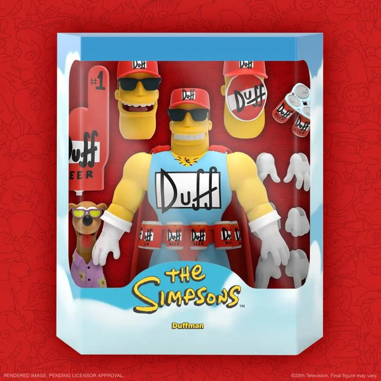 DUFFMAN THE SIMPSONS WAVE 2 SUPER7