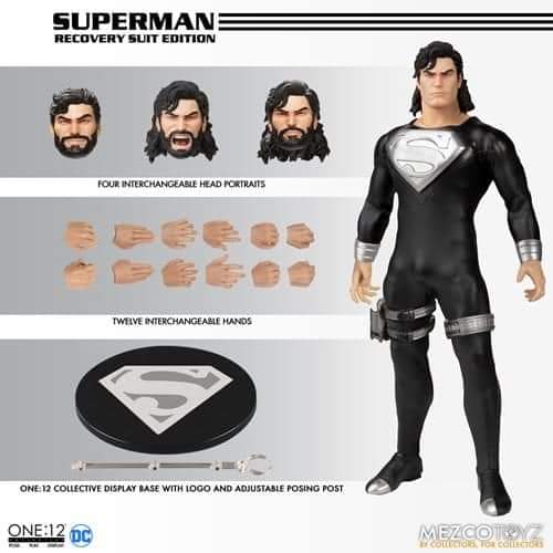 SUPERMAN RECOVERY SUIT MEZCO ONE:12