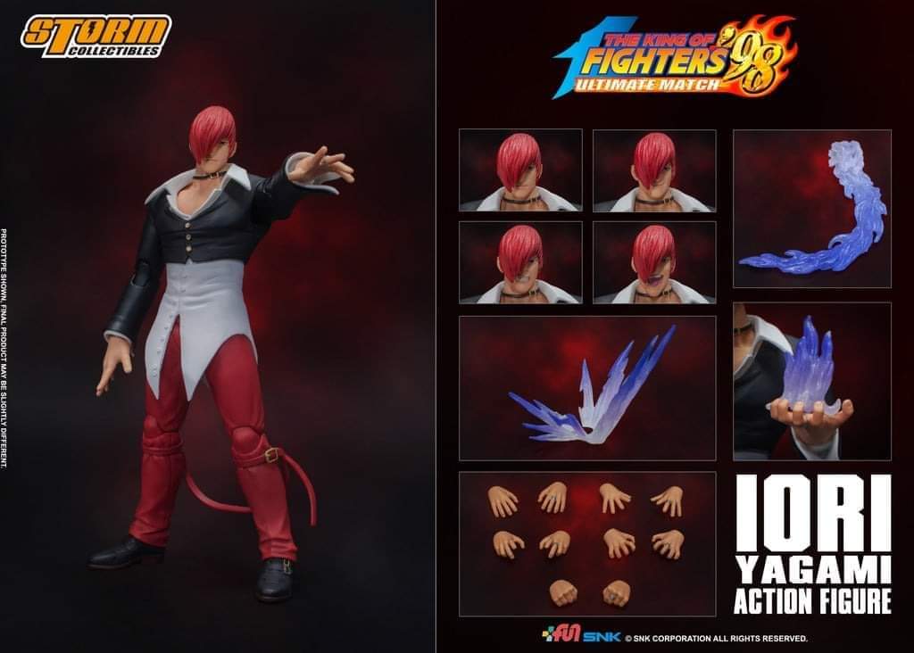 IORI YAGAMI KOF STORM COLLECTIBLES