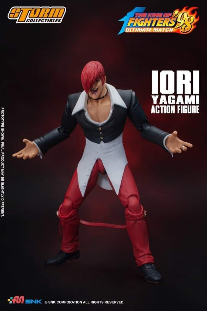 IORI YAGAMI KOF STORM COLLECTIBLES