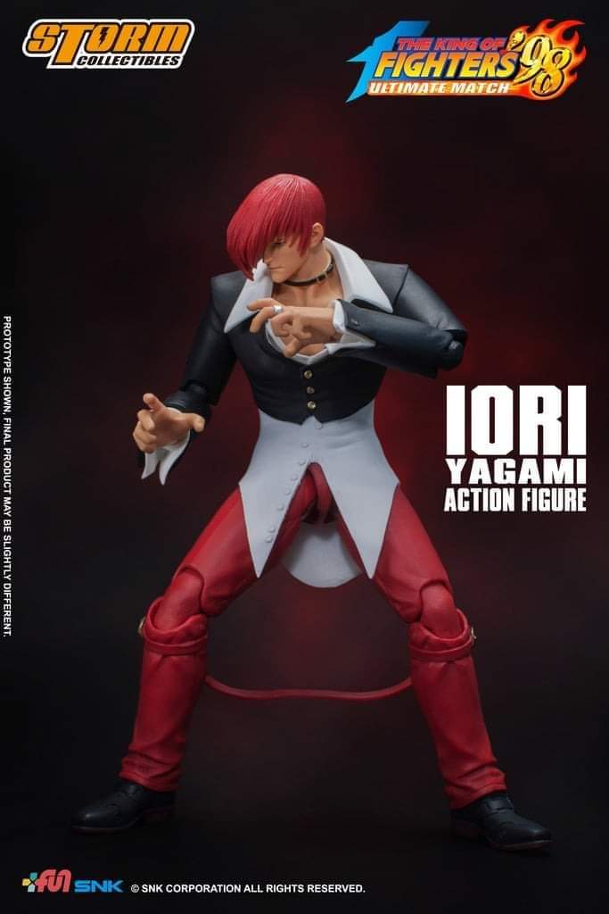 IORI YAGAMI KOF STORM COLLECTIBLES