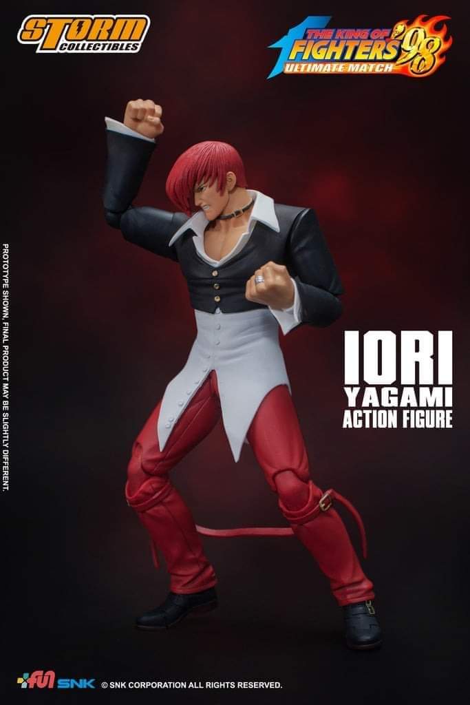 IORI YAGAMI KOF STORM COLLECTIBLES