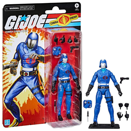 COBRA COMMANDER CLASSIC G.I.JOE CLASSIFIED RETRO CARD