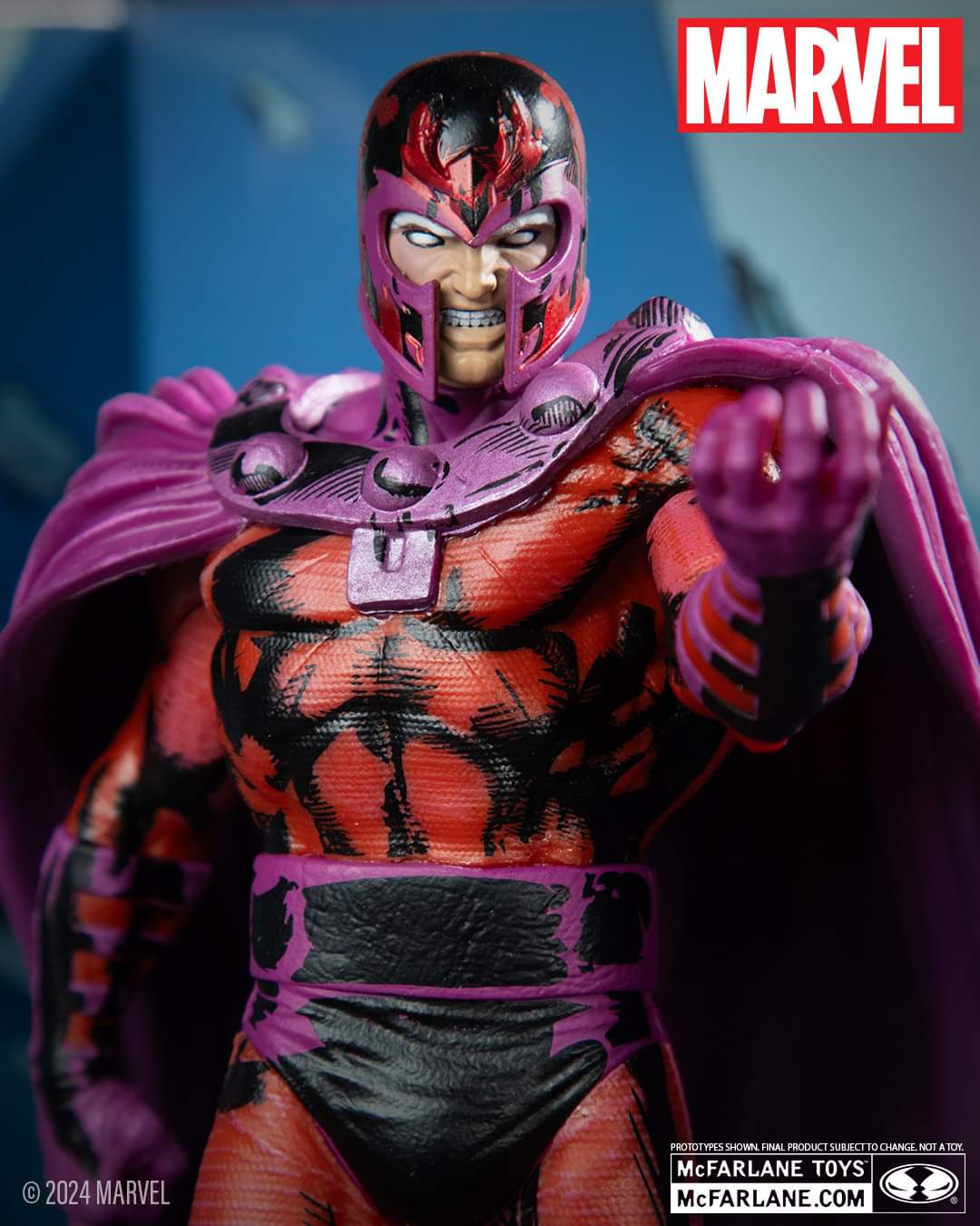 MAGNETO THE XMEN 1:10 SCALE POSED FIGURE SCENE MCFARLANE