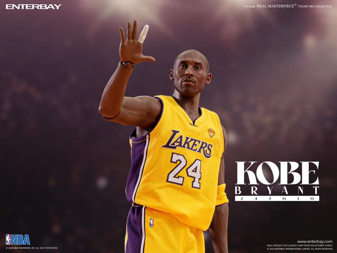 KOBE BRYANT LIMITED EDITION REAL MASTERPIECE  ENTERBAY 1:6