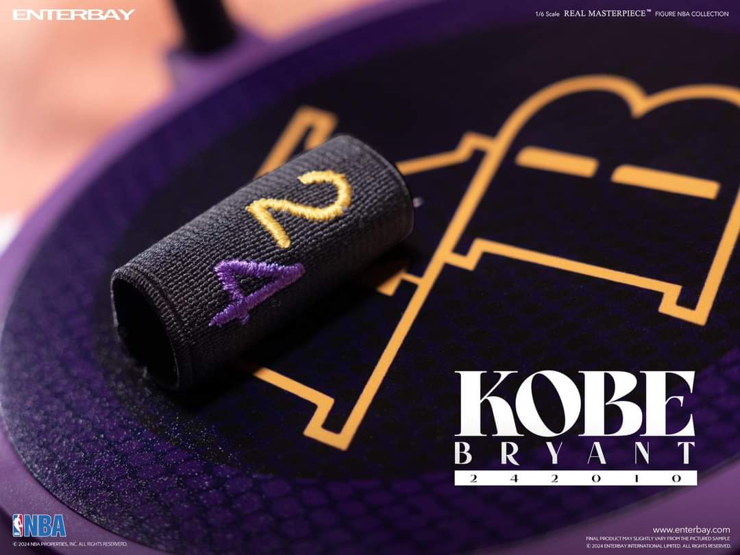 KOBE BRYANT LIMITED EDITION REAL MASTERPIECE  ENTERBAY 1:6