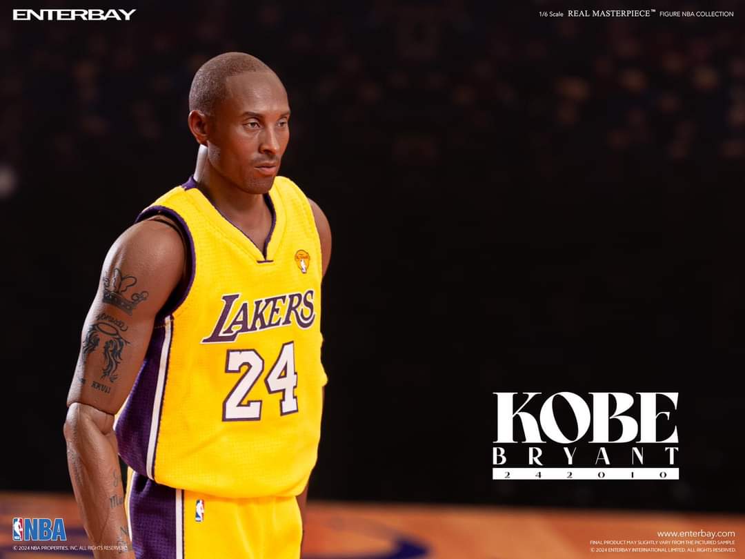 KOBE BRYANT LIMITED EDITION REAL MASTERPIECE  ENTERBAY 1:6