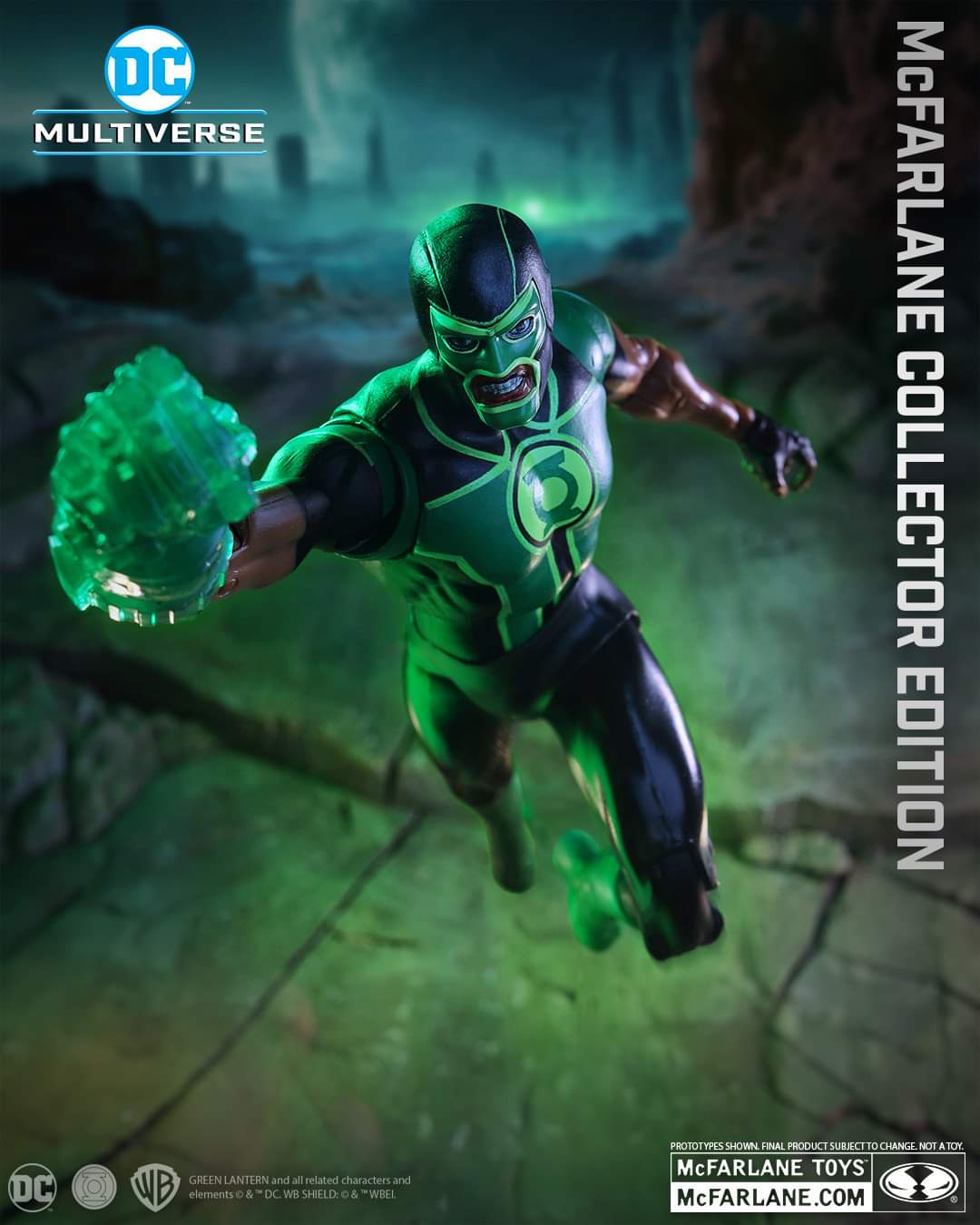 SIMON BAZ GREEN LANTERN DC MULTIVERSE MCFARLANE COLLECTOR EDITION