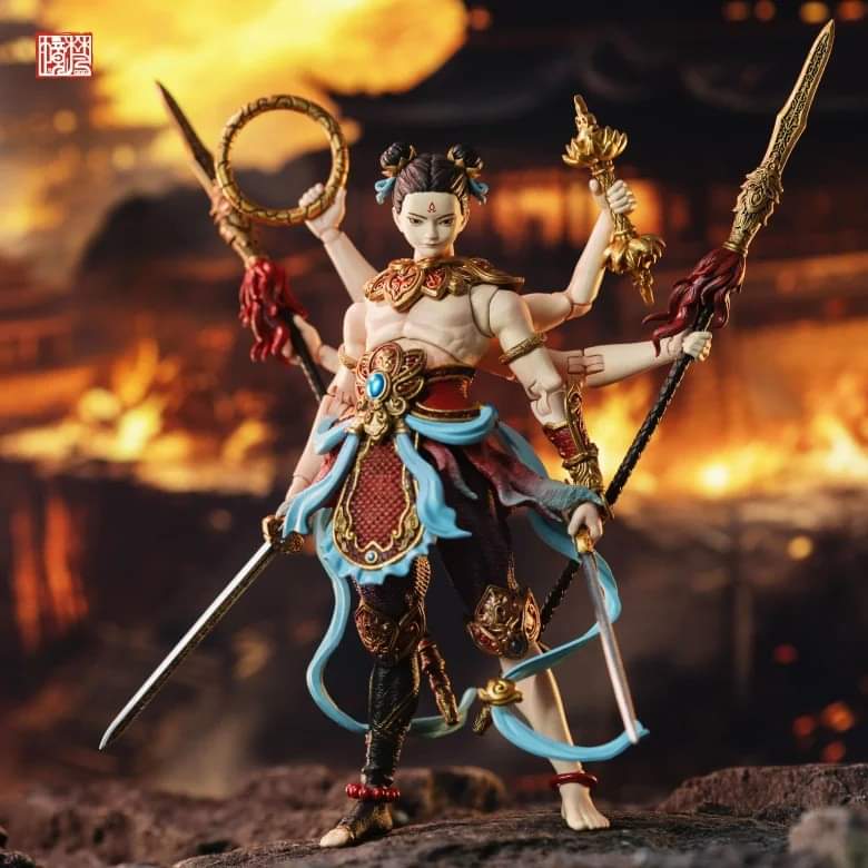 NEZHA THE INVESTITURE OF THE GODS DELUXE VERSION MAS SET DE ACCESORIOS FANCY REALM 1:12