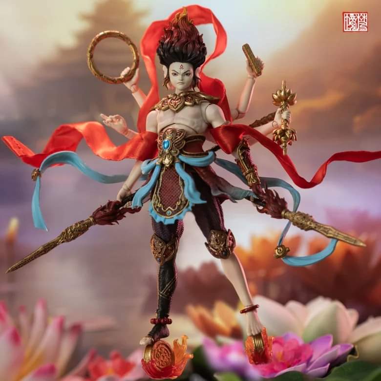 NEZHA THE INVESTITURE OF THE GODS DELUXE VERSION MAS SET DE ACCESORIOS FANCY REALM 1:12