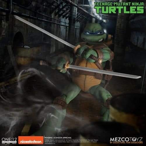 TMNT 4PACK DELUXED BOXED SET MEZCO ONE:12