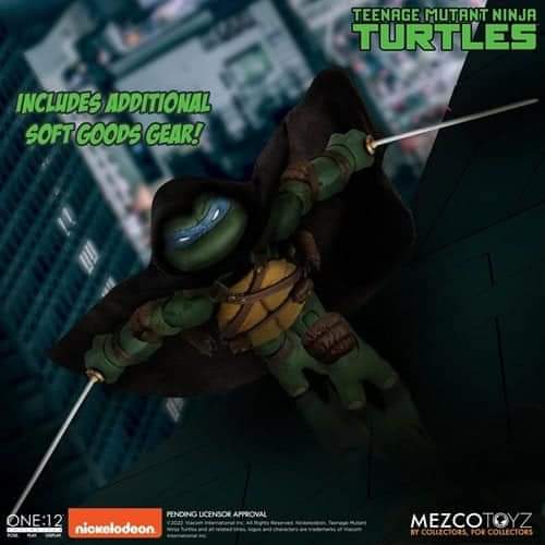 TMNT 4PACK DELUXED BOXED SET MEZCO ONE:12