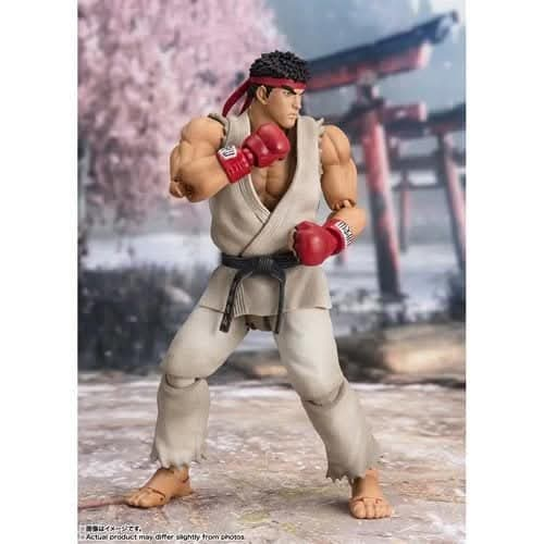 RYU STREET FIGHTER S.H.FIGUARTS BANDAI