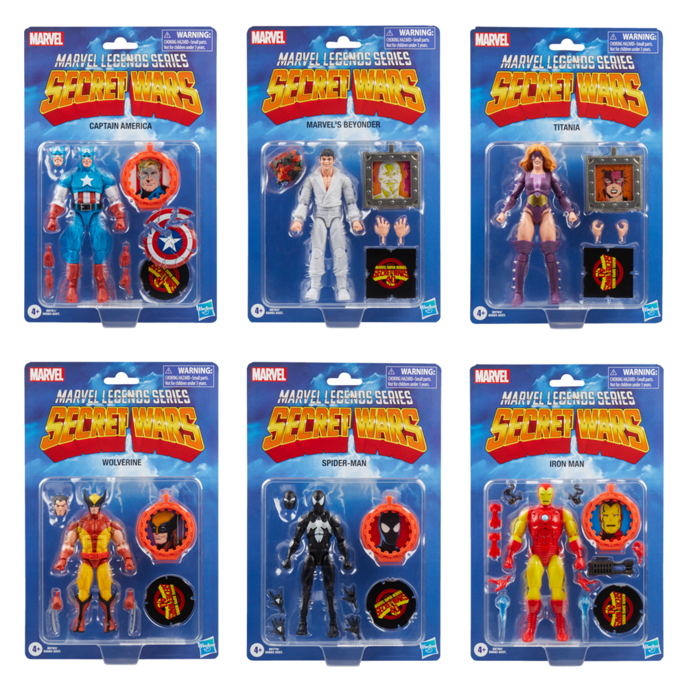 SECRET WARS WAVE MARVEL LEGENDS HASBRO