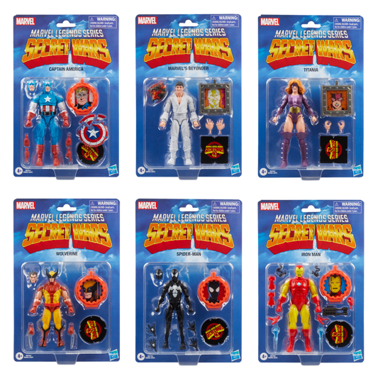 SECRET WARS WAVE MARVEL LEGENDS HASBRO