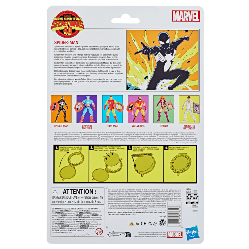 SECRET WARS WAVE MARVEL LEGENDS HASBRO