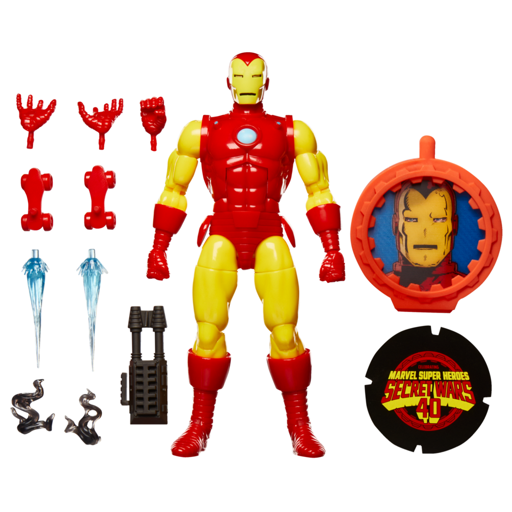 IRON MAN SECRET WARS WAVE MARVEL LEGENDS HASBRO