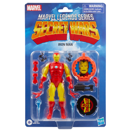 IRON MAN SECRET WARS WAVE MARVEL LEGENDS HASBRO