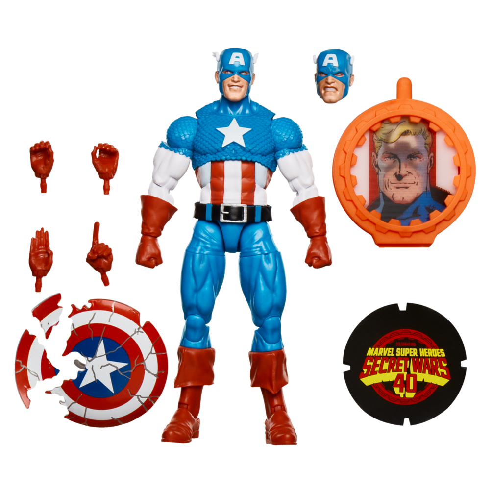 CAPITAN AMERICA SECRET WARS WAVE MARVEL LEGENDS HASBRO