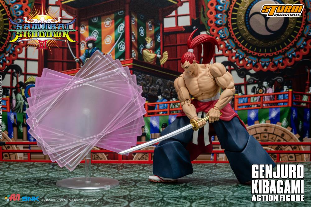 GENJURO KIBAGAMI SAMURAI SHODOWN STORM COLLECTIBLES