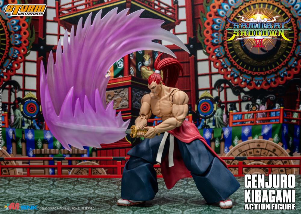 GENJURO KIBAGAMI SAMURAI SHODOWN STORM COLLECTIBLES