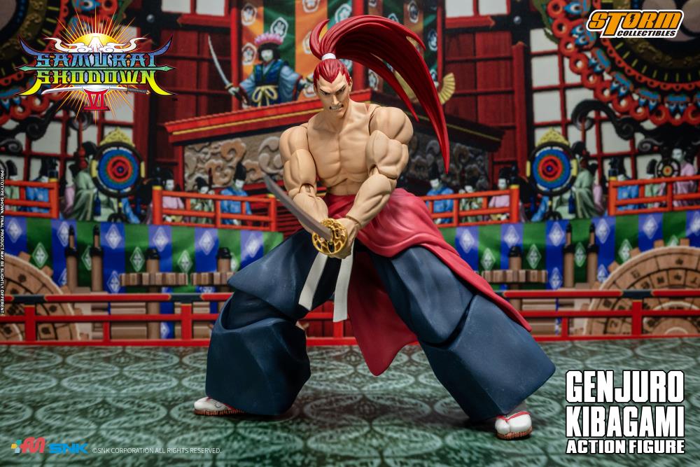 GENJURO KIBAGAMI SAMURAI SHODOWN STORM COLLECTIBLES