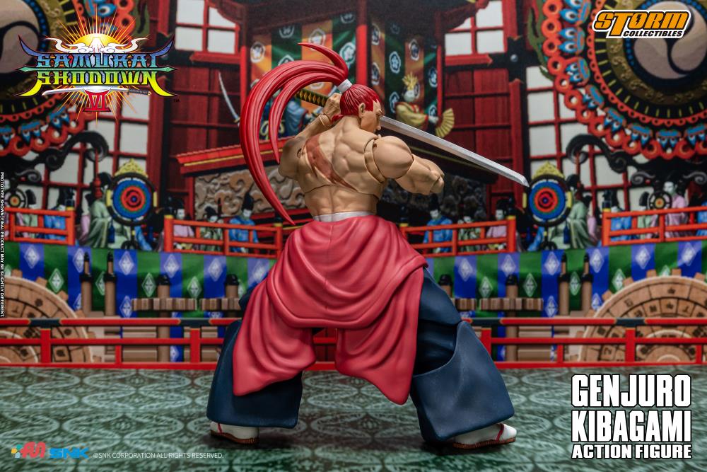 GENJURO KIBAGAMI SAMURAI SHODOWN STORM COLLECTIBLES