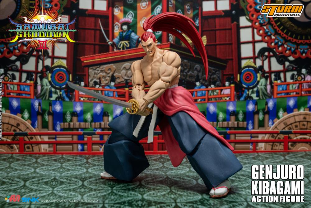 GENJURO KIBAGAMI SAMURAI SHODOWN STORM COLLECTIBLES